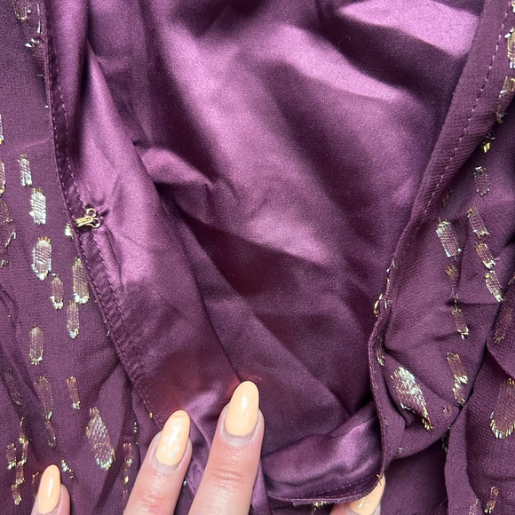 Stunning! ✨✨ Lilly Pulitzer coconut clip dress in deep purple - Picture 4 of 6